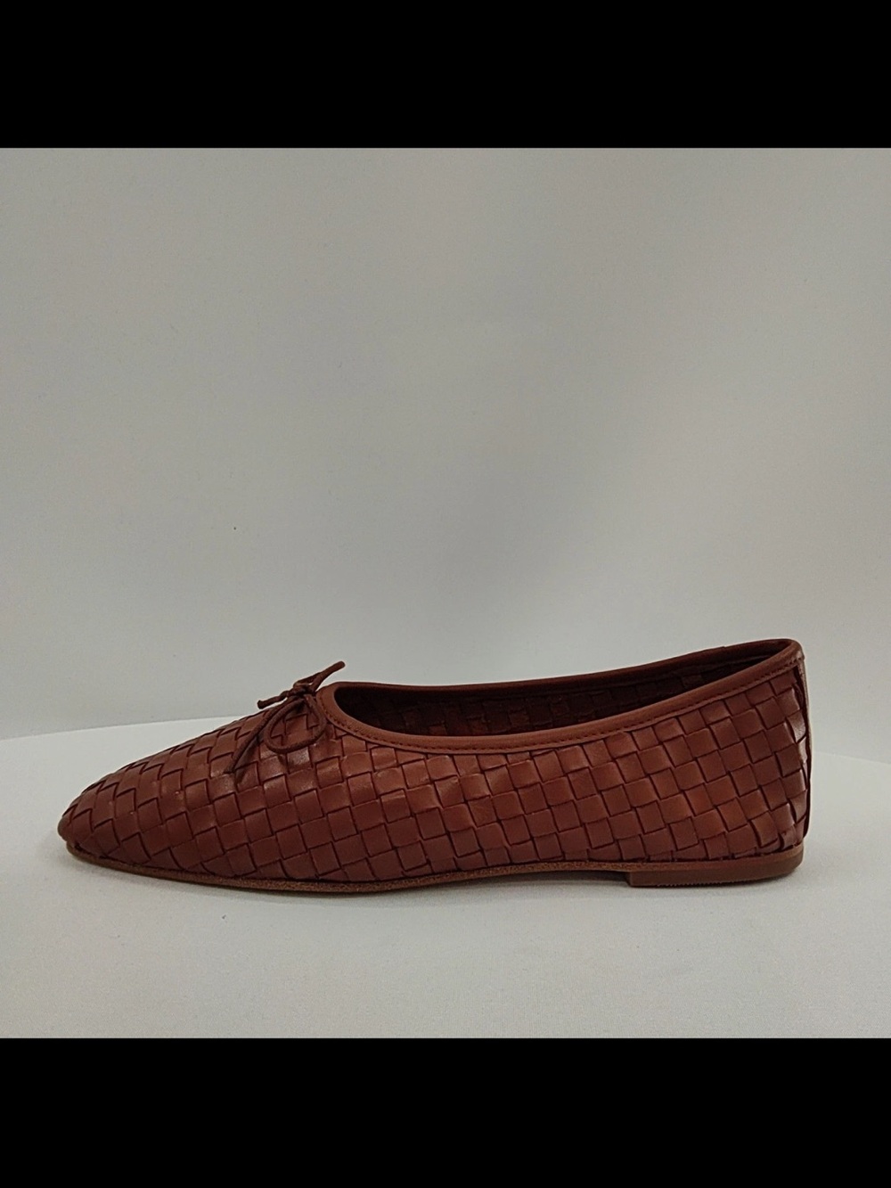 Quince Italian Leather Handwoven Ballet Flat - Picture 3 of 8